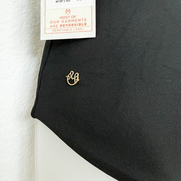 Maaji Reversible Cow Print One‎ Piece Swimsuit Black White Sz Medium Western NWT - Picture 9 of 10